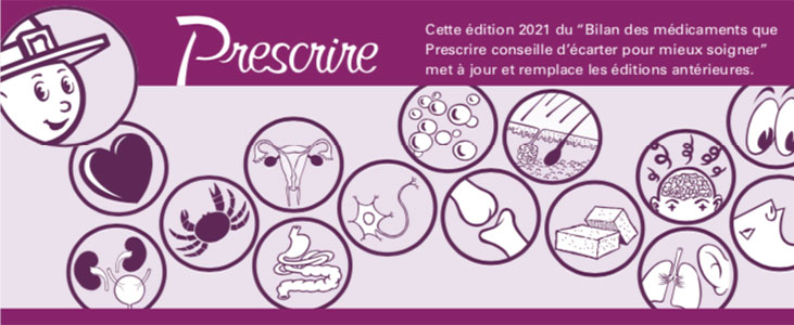 Prescrire publie son bilan 2021 des médicaments à écarter des soins et à remplacer par de meilleures options