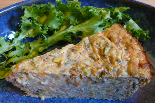 Gâteau aux légumes