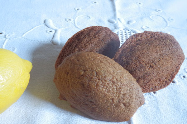 Madeleines au citron