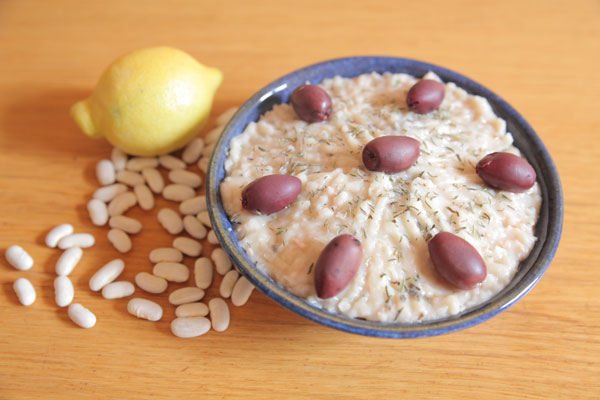 Houmous de haricots blancs