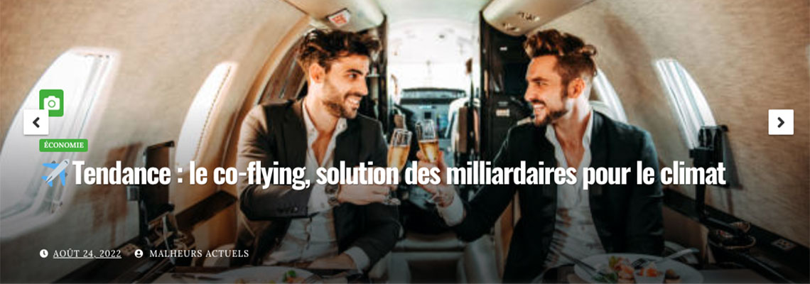 &quot;Malheurs actuels&quot; : un &quot;Gorafi vert&quot; qui dénonce par l'absurde l'inaction climatique